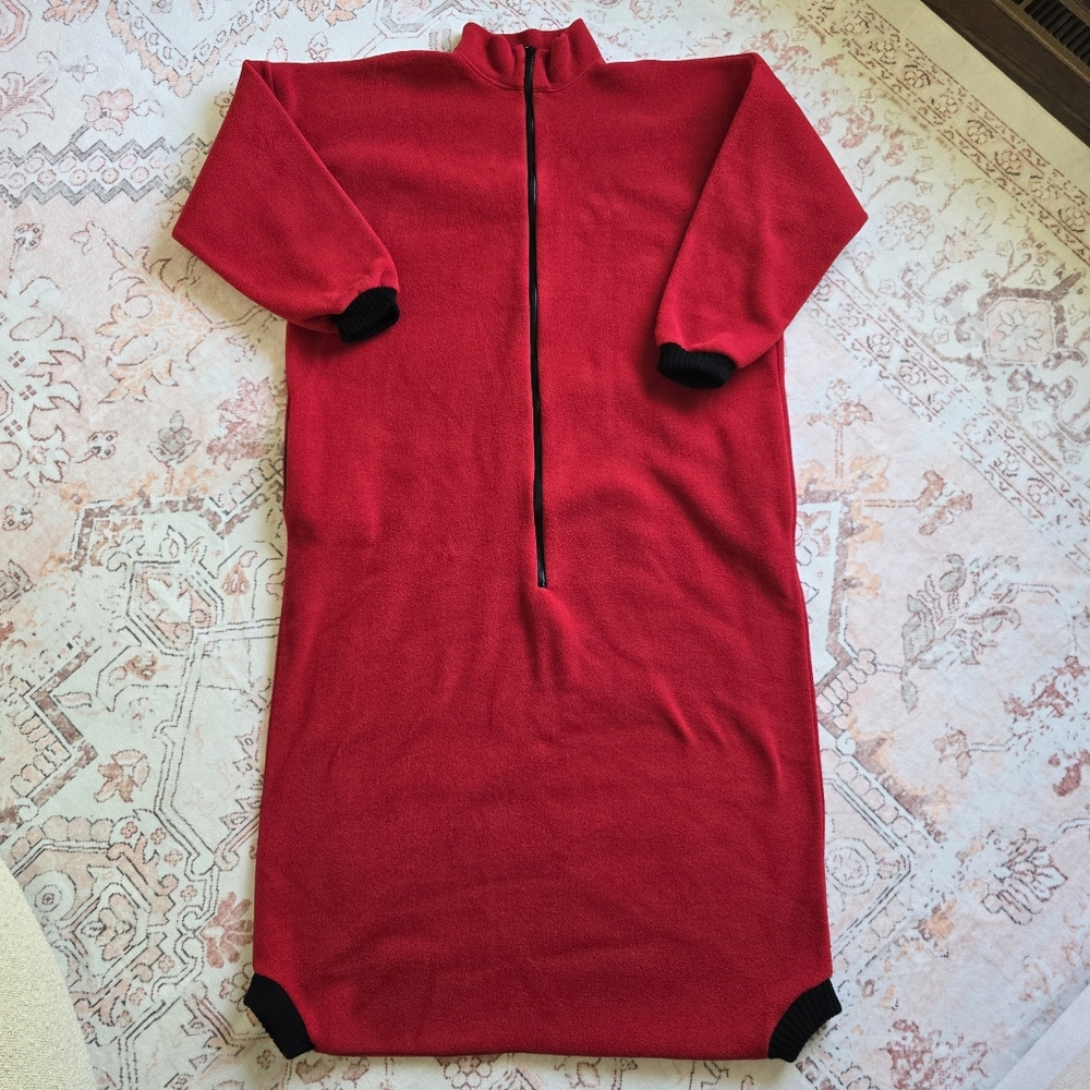 Vintage Nordic Gear Wearable Blanket